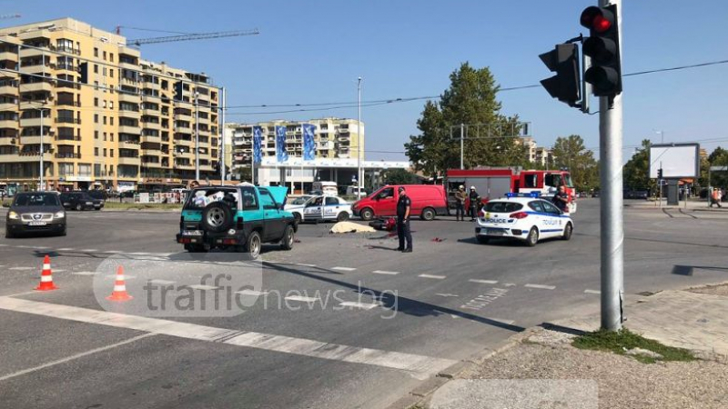51-годишният Митко е загиналият в Пловдив моторист, шофьорката с децата е в шок (18+)