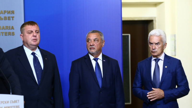 Каракачанов и Симеонов започнаха преговорите за евровота без Сидеров
