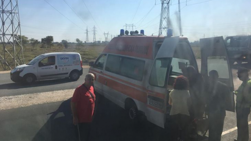 Пак меле с ранени край Пловдив (СНИМКИ)