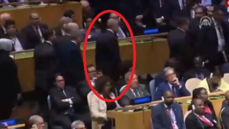 Скандал на заседанието на ООН: Ердоган напусна в мига, в който Тръмп заговори за... (СНИМКИ/ВИДЕО)