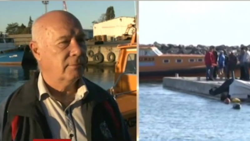 Контраадмирал Георги Мотев: Има шанс морякът от обърнатата лодка да е жив