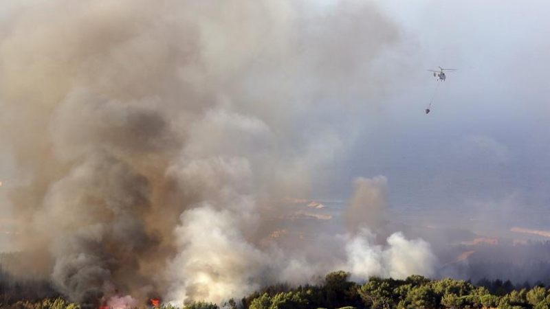 Огромен пожар върлува в Португалия, има ранени (СНИМКИ)