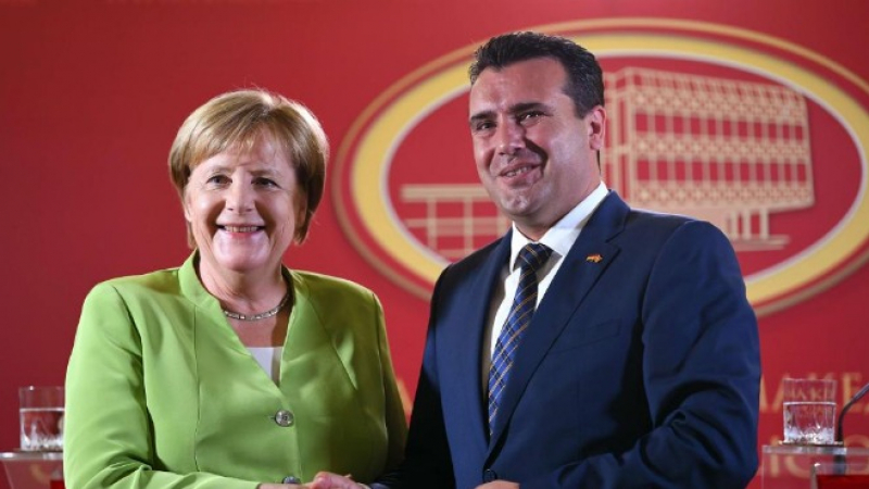 В писмо Меркел обеща нещо важно на Заев