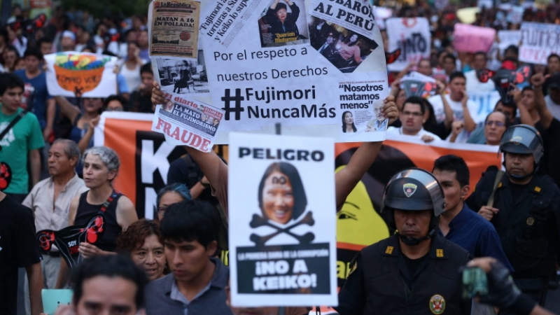 Перу задържа Кейко Фухимори