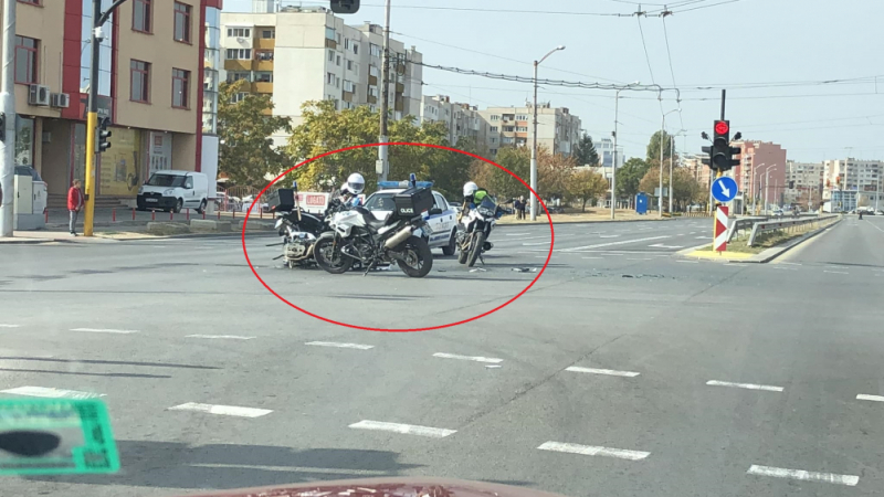 Първи СНИМКИ от мелето с ранен полицай, станало в София