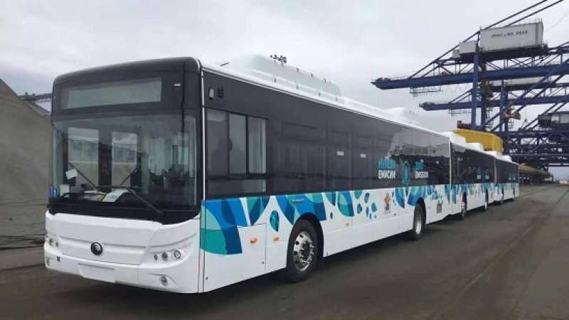 Вижте новите електробуси за градския транспорт (СНИМКИ)