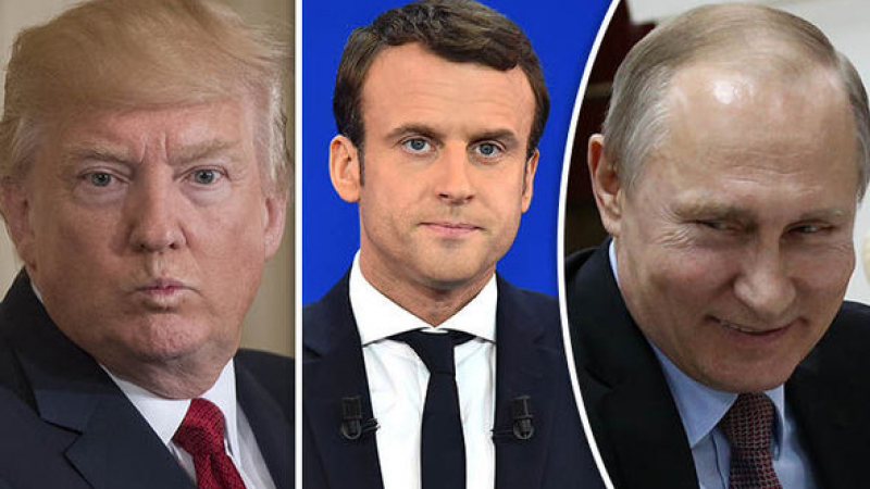 Макрон събира Тръмп и Путин в Париж