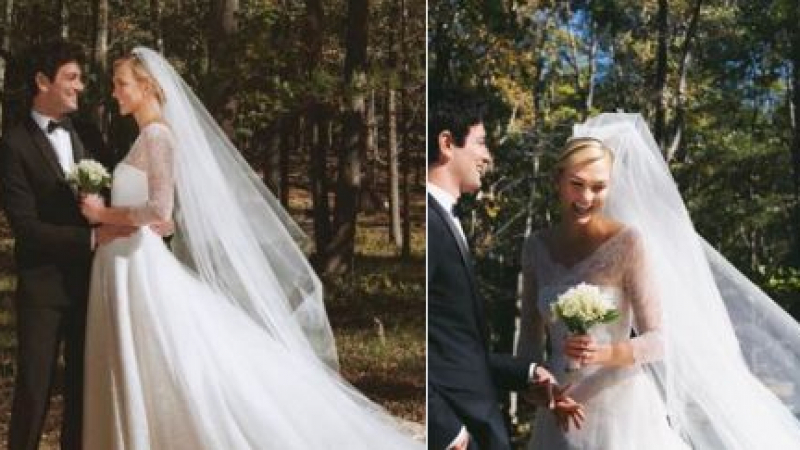 Супермоделът Карли Клос се омъжи за бизнесмен, близък до Тръмп (СНИМКИ)