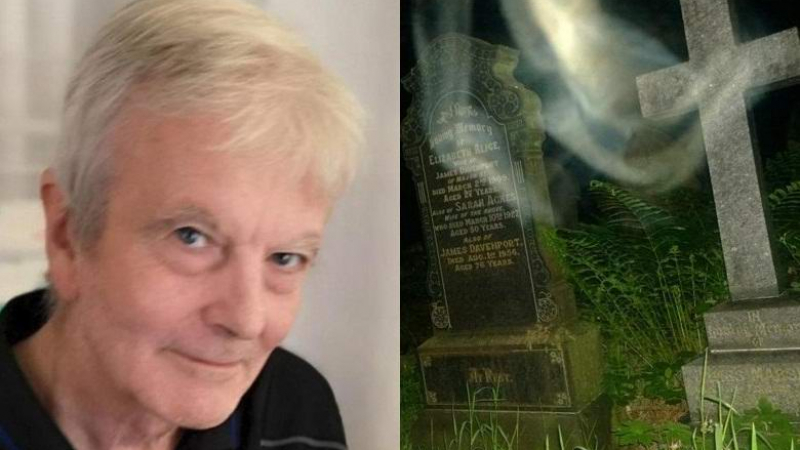 Пенсионер направи СНИМКА на нещо ужасяващо посред нощ на гробище (СНИМКИ)
