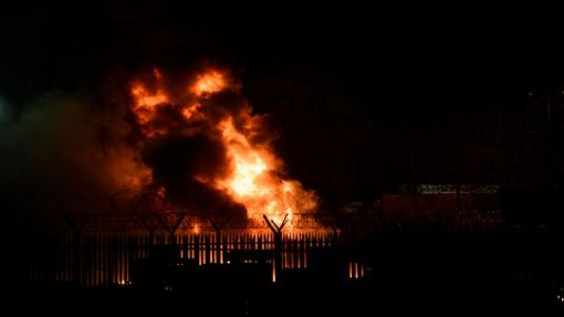 Голям пожар край врачанско село, жителите изкараха безсънна нощ