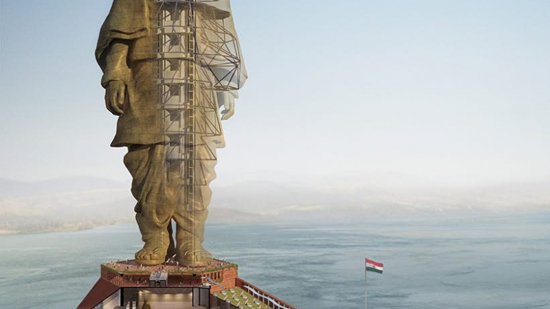 Такова чудо не сте виждали никога! Най-огромната статуя в света ще бъде открита след броени дни (СНИМКИ)
