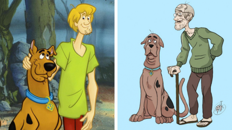 Ето как биха изглеждали любимите ни анимационни герои когато пораснат (СНИМКИ)