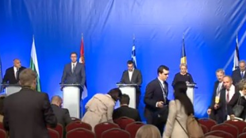 Гледай НА ЖИВО срещата между Борисов, Ципрас, Вучич, Дънчила и Нетаняху