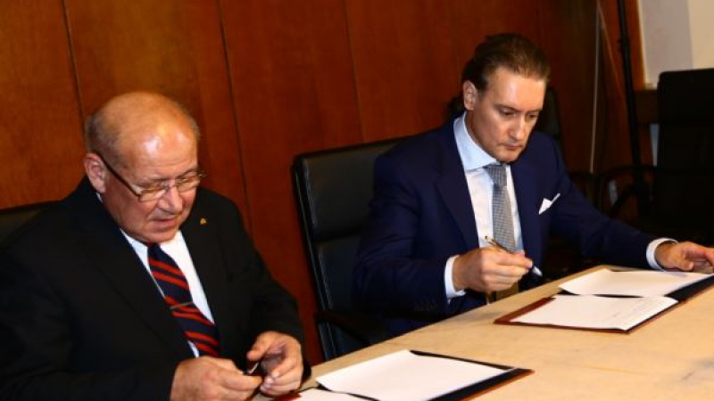 Шефът на КРИБ Кирил Домусчиев и Технически университет - София подписаха важно споразумение (СНИМКИ)