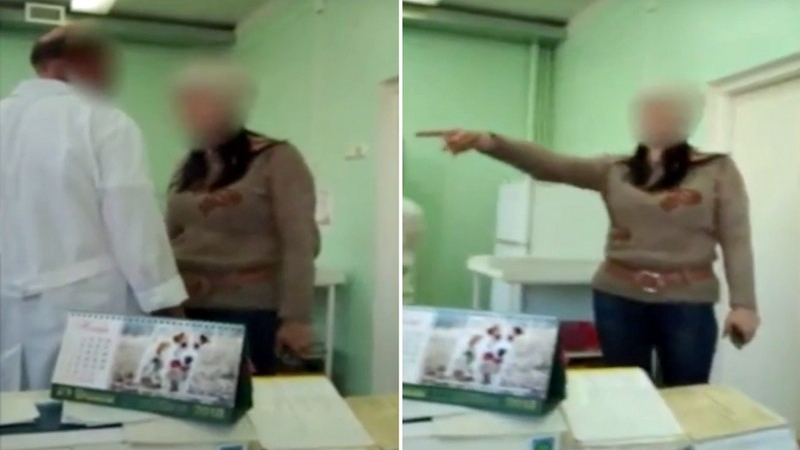 Бясна жена напада лекари, те я снимат (ВИДЕО)