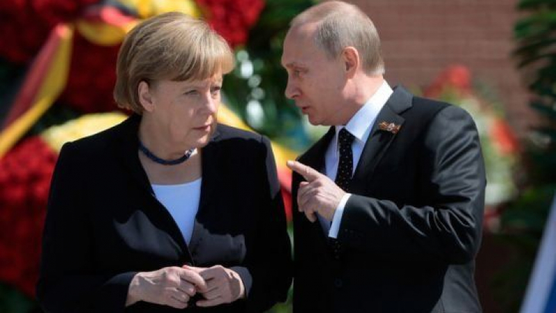 Меркел и Путин обсъдиха напрежението с Украйна, и Тръмп се произнесе