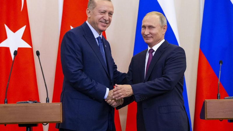 Ердоган проведе важни разговори с Путин и Порошенко
