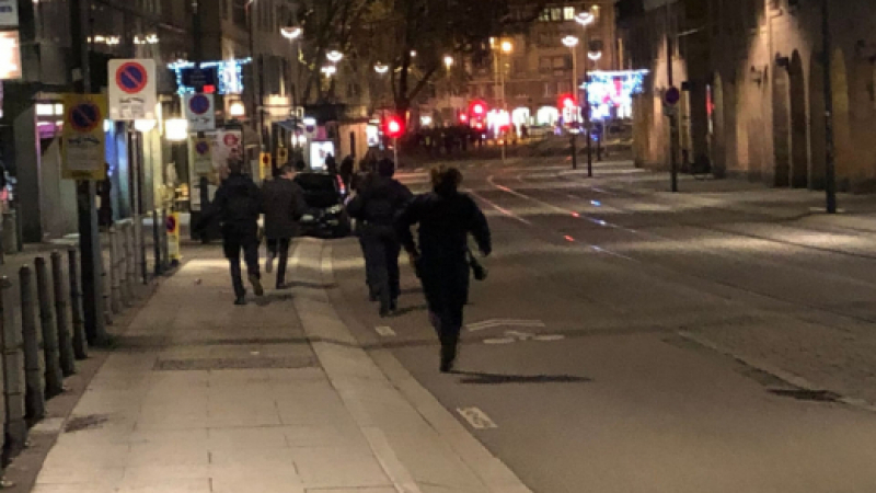 Пети арестуван във връзка с атаката в Страсбург, още издирват атентатора