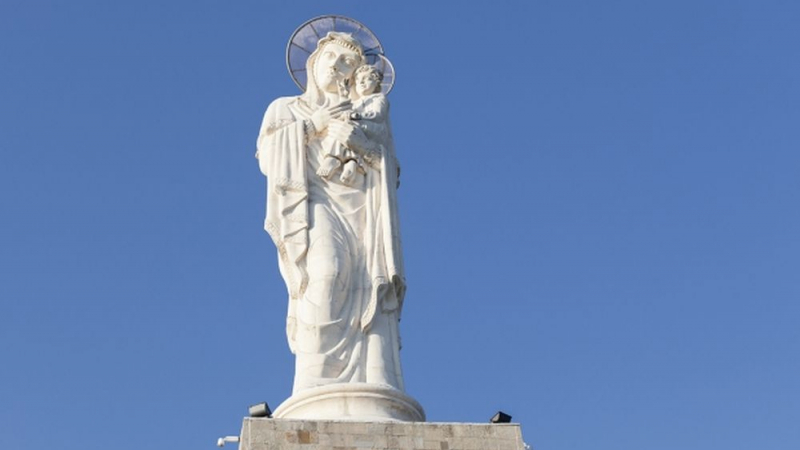 В България е най-високата статуя на Дева Мария с Младенеца в света (СНИМКИ)