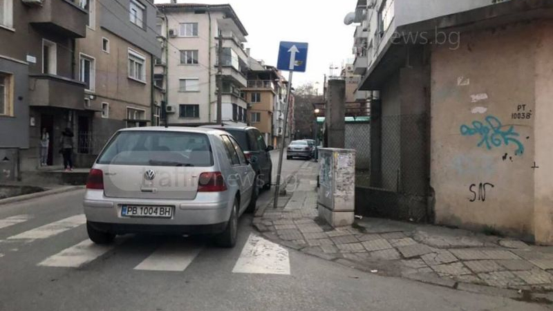 Грозна постъпка на шофьор на Голф в Пловдив (СНИМКА)