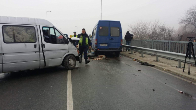 Жестока катастрофа на главния път Бургас - Варна!