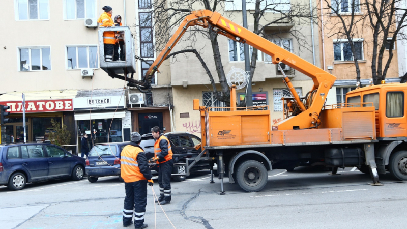 Започват нови ремонтни дейности в центъра на София