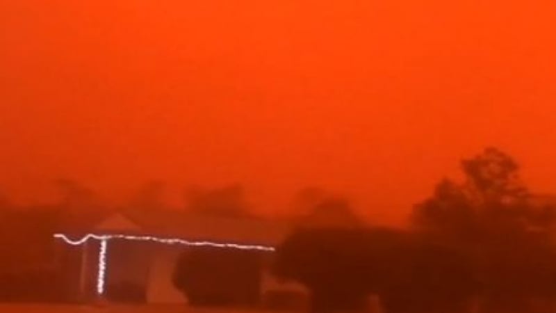 Пясъчен апокалипсис в Австралия (ВИДЕО)