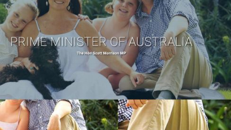 Австралийският премиер се щракна на семейни СНИМКИ и целия свят полудя! (ВИДЕО)