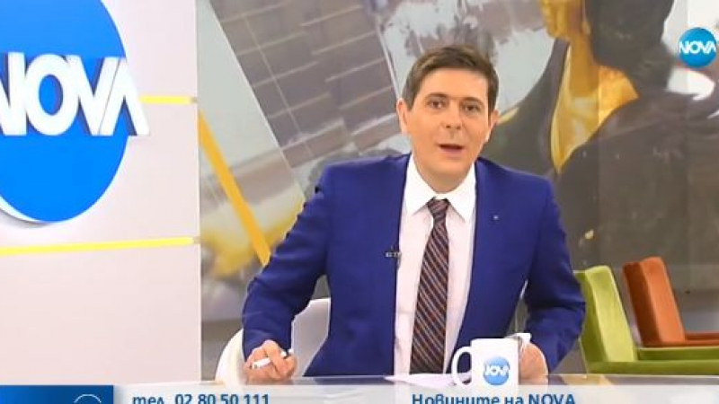 Аделина Радева заряза Николаев сам в ефира на Нова телевизия! Водещата хукна към... (СНИМКИ)
