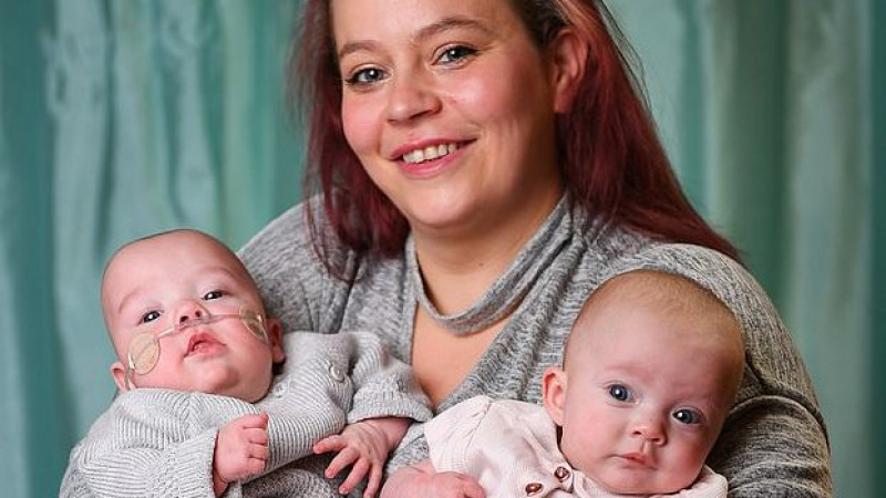 32-годишна майка написа медицинска история след като нейните близнаци... (СНИМКИ/ВИДЕО)