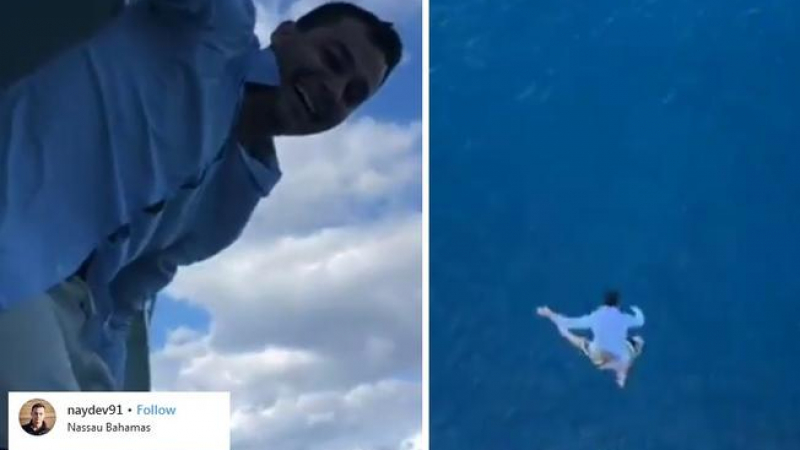 Пиян българин скочи от круизен кораб с височина 11-етажна сграда (ВИДЕО)