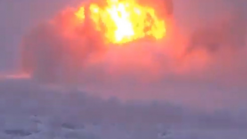 Появи се първо ВИДЕО от експлозията и гибелта на руския стратегически бомбардировач Ту-22М3