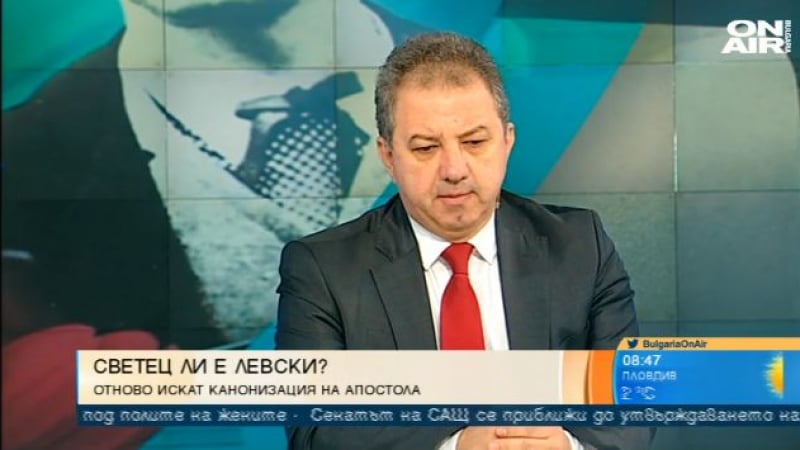 Горещ спор в ефир заради искането на канонизация на Васил Левски 