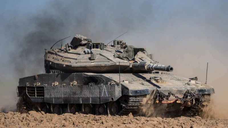 Израелската армия задейства танкове в отговор на раняването на свой войник