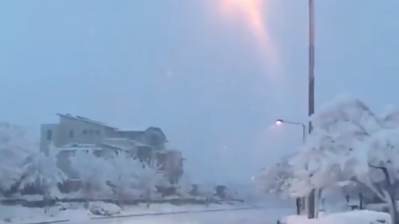 За пръв път от десетилетия: В Лас Вегас валя сняг (ВИДЕО)