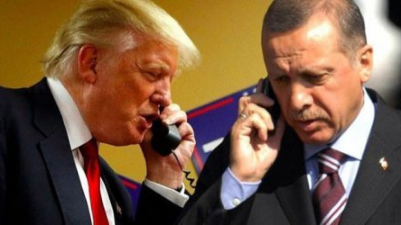 Ердоган и Тръмп обсъдиха Сирия и икономическите връзки по телефона