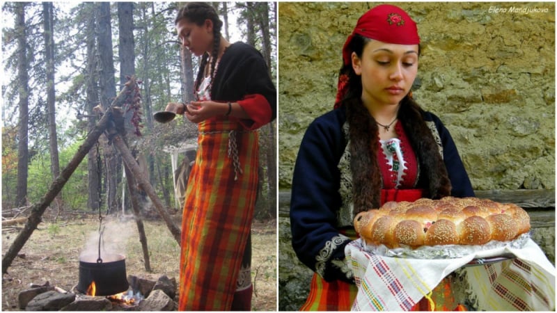 Очарователна българка взе акъла на китайците с гайда, красота и носия (СНИМКИ)