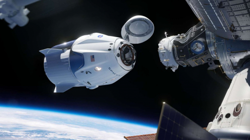Мистерия в Космоса: Силна миризма на спиртни напитки се разнесе от безпилотния кораб Dragon-2 при скачането му с МКС (СНИМКИ/ВИДЕО)