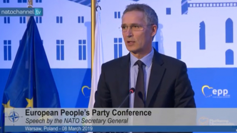 Столтенберг: Ще последва коригиращ координиран отговор на НАТО за Русия, ако посмее да разположи ядрени ракети (ВИДЕО)