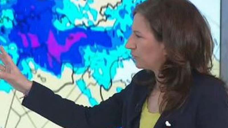 Синоптичката Анастасия Стойчева: Връхлита ни студен циклон, температурите падат рязко, започват валежи