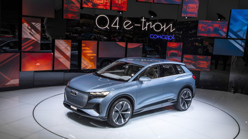Еко акцент: Дебют на Audi Q4 e-tron в Женева (СНИМКИ/ВИДЕО)