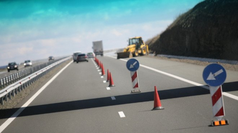 На вниманието на шофьорите: От днес започват ремонти на 3 виадукта по магистрала "Тракия"