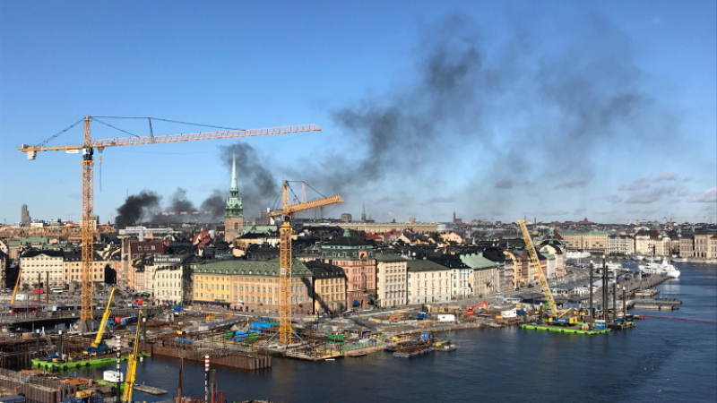 Мощна експлозия разтърси Стокхолм! 