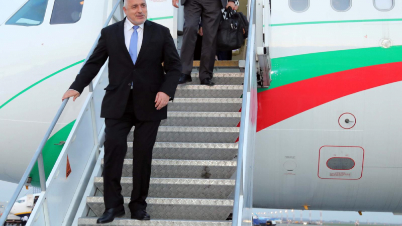 Премиерът Борисов го чакат важни срещи! (СНИМКИ)