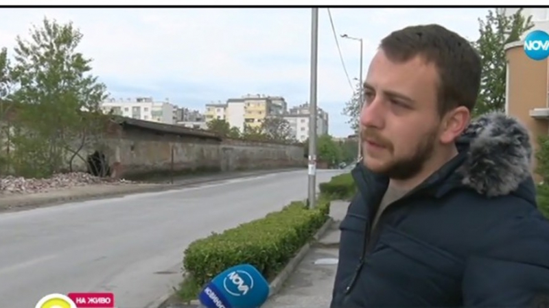 Свидетел на инцидента с труп в Хасково: Видимо бе, че оградата е опасна (ВИДЕО)