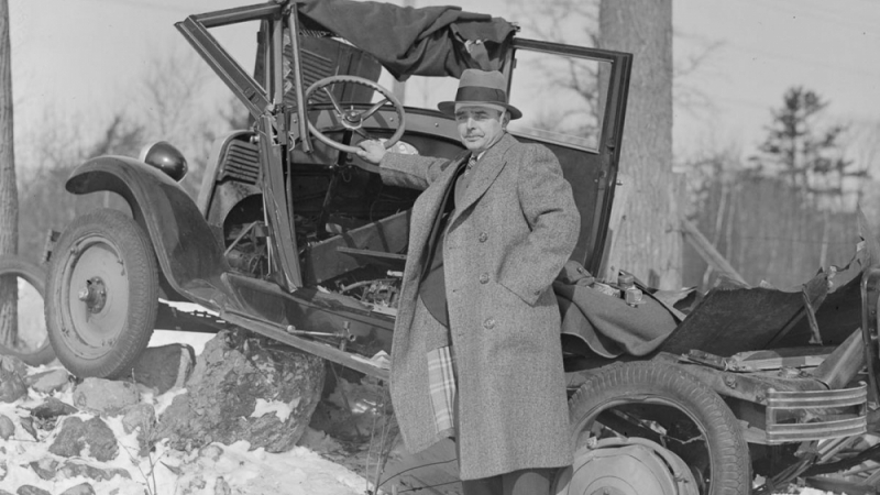 Потресаващи СНИМКИ на автомобилни катастрофи от 1930-те години