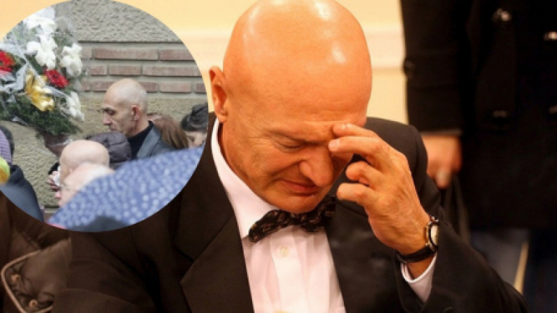 Мистериозният мъж от погребението на Шаулич съсипва близките му! (СНИМКИ)