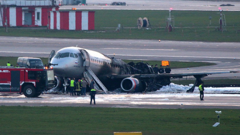 Пилотът на самолета-ковчег на "Шереметиево" нямал шанс да спаси машината