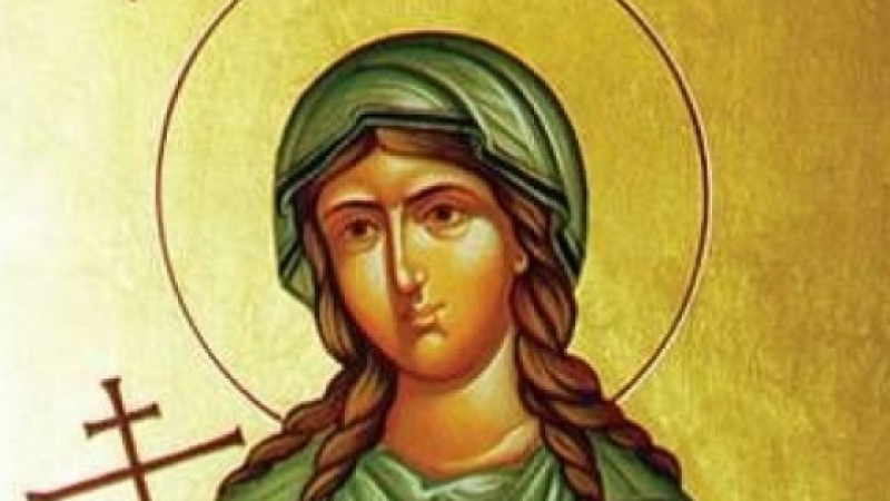 Красиво име празнува днес, почитаме първата християнка в Европа