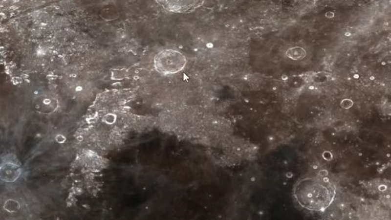 Уфолог със сензационно откритие на Луната (ВИДЕО)
